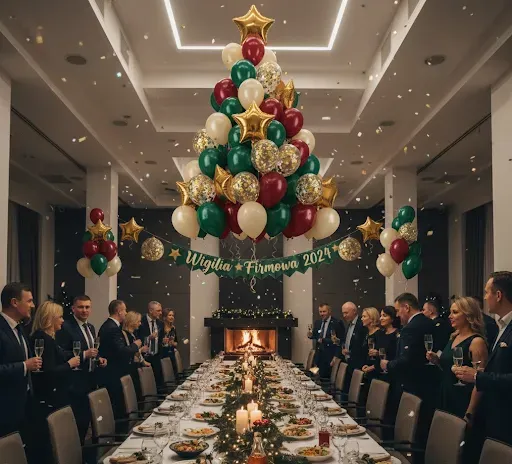 Firmowa wigilia w wyjątkowej aranżacji
