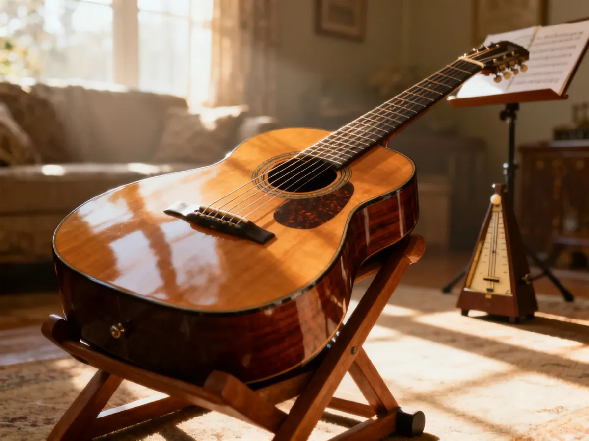 Nauka gry na gitarze od zera – plan na pierwszy miesiąc